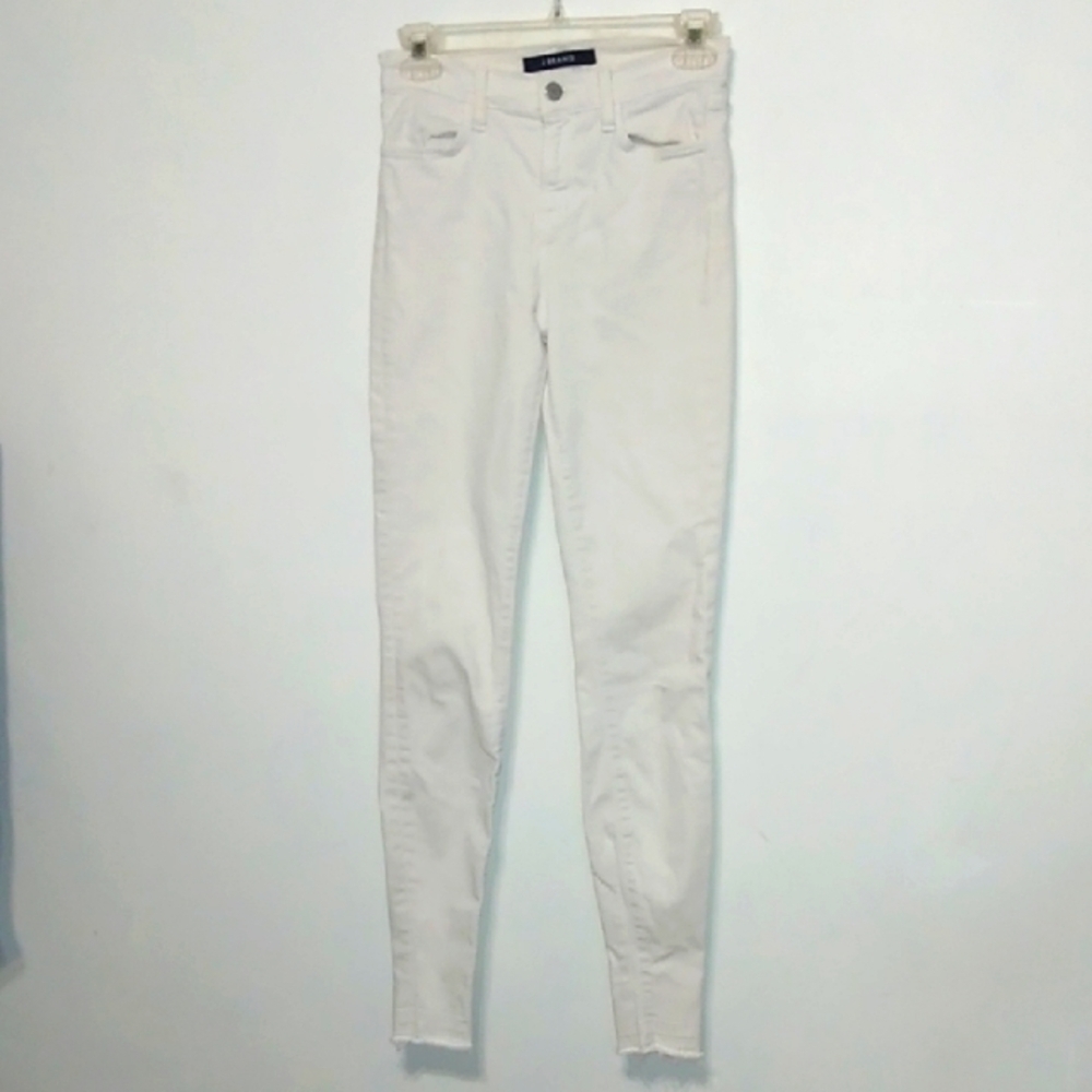 J Brand White "Maria" Denim Pants - Size 26